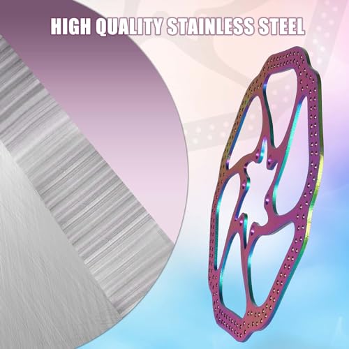 image for BUCKLOS 140mm 160mm 180mm 203mm MTB Disc Brake Rotor with 6 Bolts, Bic