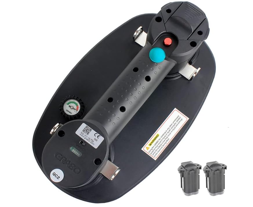 Nemo GRABO Electric Vacuum Suction Cup Lifter - Portable Tool Lifts Up To 375 Lbs (Tile, Drywall, Wood) 4 thumbnail image