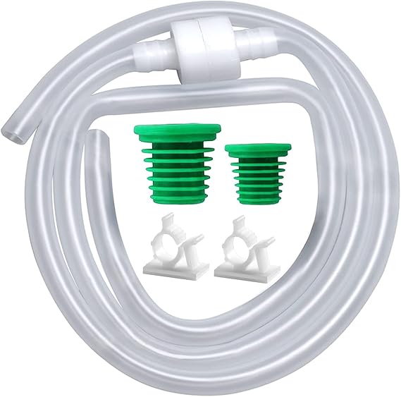 Soap Dispenser Extension Tube Kit with Check Valve, 47" Under Counter