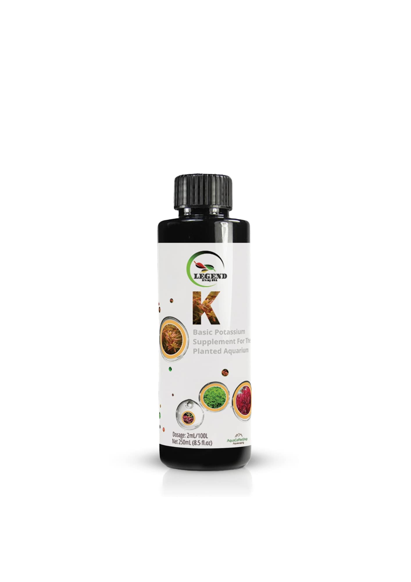 Legend Potassium 100ml, 250ml, 500ml, 1000ml Planting Fertiliser Supplement For Aquarium Plant (250ml)