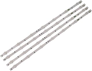 TEMKIN 4 Piece LED Array Bars Fit for Samsung UE32H5570SS UE32H5005AK UE32H5020AK 32 Inches TV Backlight LED Strip Light Matrix Lamps Bands led Backlight Strips Lamps