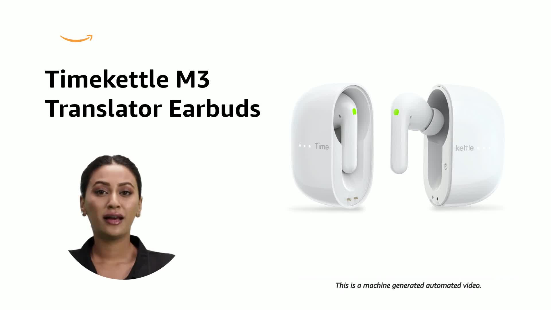 Timekettle M3 Language Translator Earbuds, Two-Way Translator