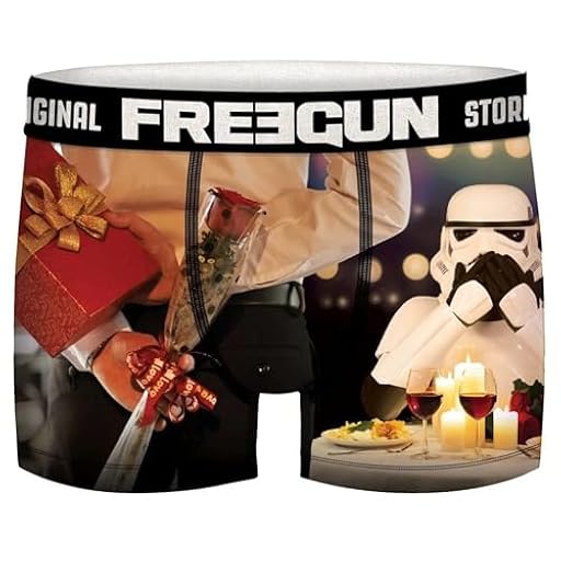 FREEGUN M - Calzoncillo bóxer Gift Star Wars para Hombre Microfibra | Ya disponible en tu tienda friki favorita! En mundofriki.es!