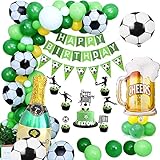 Decoraciones de Fiesta de Fútbol: no puede haber una mejor idea para una fiesta de día que las fiestas temáticas deportivas. ¡Los chicos estarán satisfechos y disfrutarán de las fiestas de cumpleaños temáticas de fútbol con amigos! Para quien ama todo lo relacionado con el fútbol, ​​¡es un Gol anotado!
