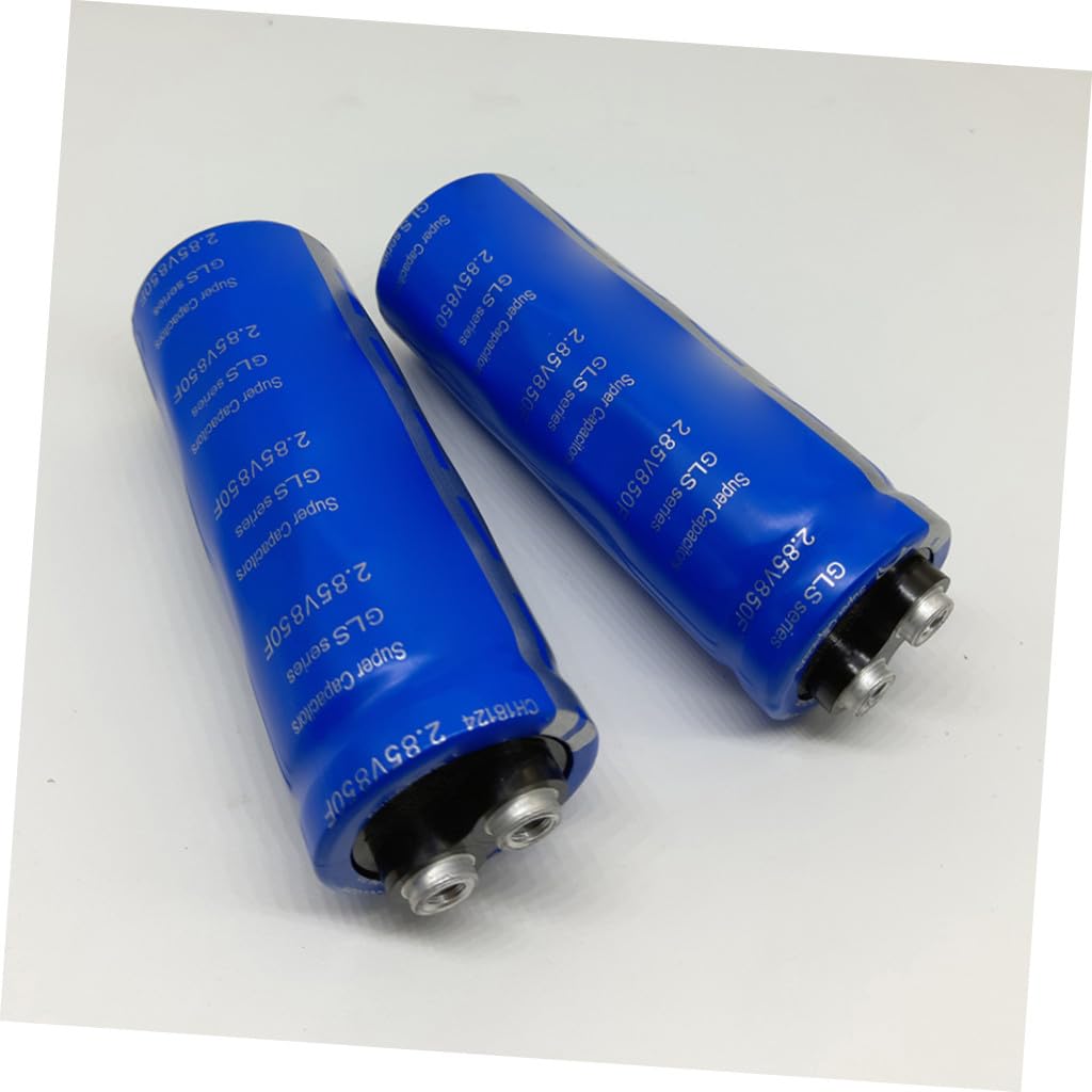 Super Capacitor Car 0-16v 83f Aluminum Alloy Blue Capacitor