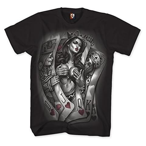 OGABEL Men's Playcards 016 X-Large Black Cover