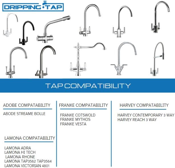 TC70 Mixer Tap Cartridge Replacement for Adobe Franke, Harvey, Lamona, Roux, San Marco, Rangemaster, Teka - Image 4