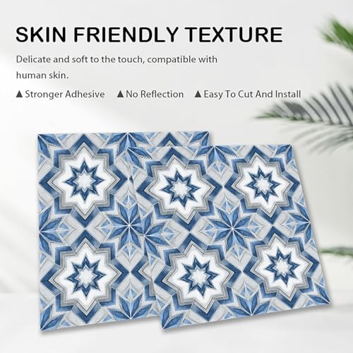 Image of Nuxovilar Peel and Stick Vinyl Floor Tiles, 11.8 inchx11.8 inch
