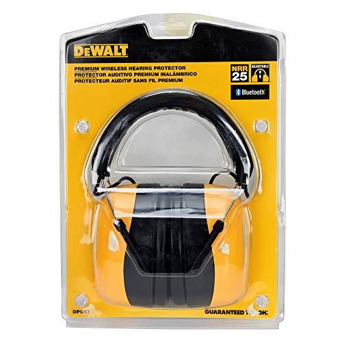 Protection auditive Bluetooth DEWALT rechargeable NRR 25 noir jaune - 5