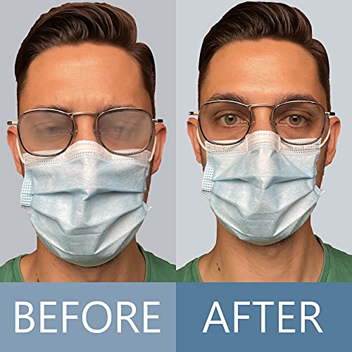 5 clip nasali antiappannamento trasparenti per