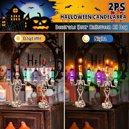Meonum XU-MEONUM-1054 2 Pack Halloween Candelabra thumb #4