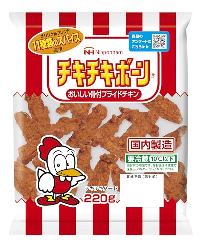 [冷蔵] 日本ハム チキチキボーン 220gのサムネイル