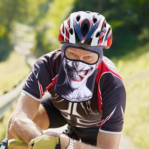 Image of Balaclava Mask 3D Print Full Face Mask Cooling Neck Gaiter Sun Protection Face Cover Mask Windproof Ski Mask