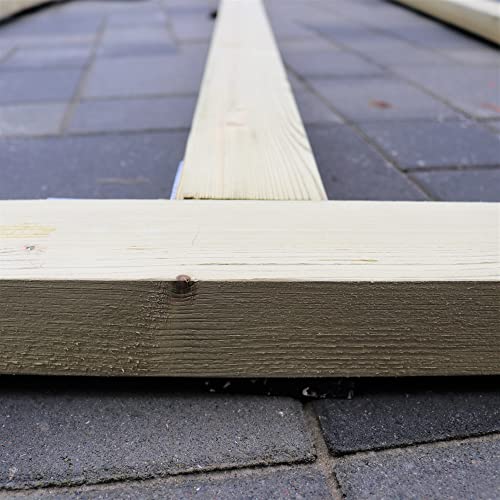 3 m² Alpholz 18 mm Holzfußboden für Gartenhäuser & Gerätehäuser | Universal Fußboden Naturbelassen – Bild 5