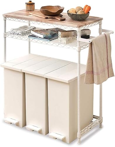 �����W�� �L�b�`�����b�N ��75×���s36×����90cm ���[�^�C�v �ω׏d80kg ���^�� �S�~���� �g���i �X�`�[���� �z���C�g