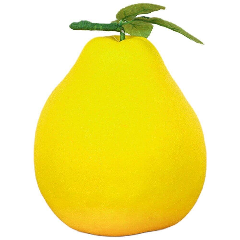 Simulated Yellow Pomelo Artificial Plastic Pomelo Model Fake Honey Pomelo for Fruit Shop Cabinet Furnishings Decoration