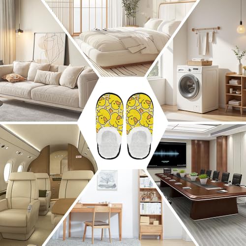 Fuzzy Slippers for Women Men Indoor and Outdoor Slip on Funny Print Cozy Soft Winter Shoes Comfy Plush Slipper for House Travel Hotel Bedroom Pantuflas Para Mujer Halloween Christmas Gifts4