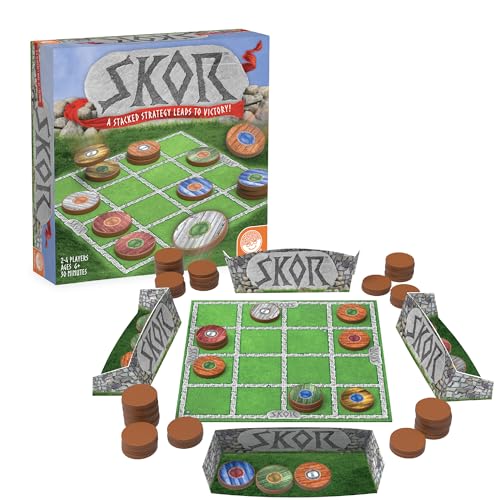 MindWare Skor: A Stacking Strategy Board Game for Kids Ages