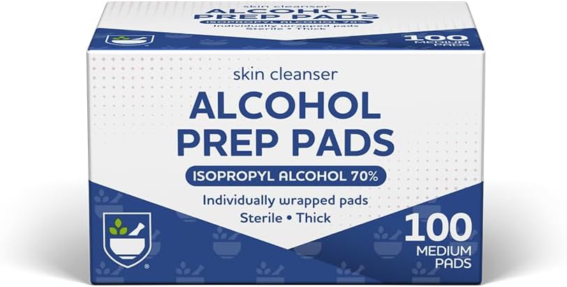 Rite Aid Alcohol Prep Pads, Isopropyl Alcohol 70% - 100 Count