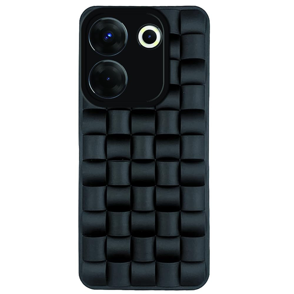 Pinaaki Enterprises Back Cover for Tecno Camon 20 Pro (Matte Silicone | Camera Protection | Shockproof | Black) (B0CV4G6J8H) Amazon Price History, Amazon Price Tracker