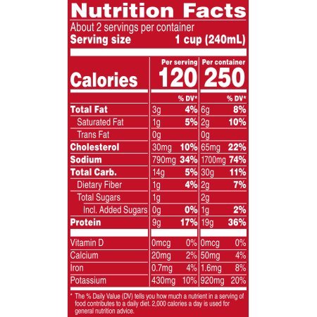 Miniatura 8 de Campbell's Chunky Soup, fideos clásicos de pollo, 18.6 onzas (2 latas)