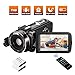 Produktbild Videokamera Camcorder FHD 36MP IR-Nachtsicht 1080P Digitalkamera für YouTube mit Pausenfunktion Drehbarer 3,0-Zoll-Touchscreen mit Fernbedienung