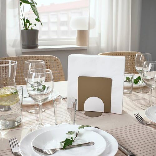 Amazon | IKEA イケア ナプキンホルダー ライトグレーブラウン 13x12