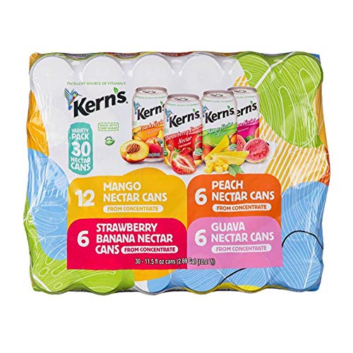KernNectar Variety Pack NEW FLAVOR ! (Mango, Strawberry Banana, Peach, Guava)
