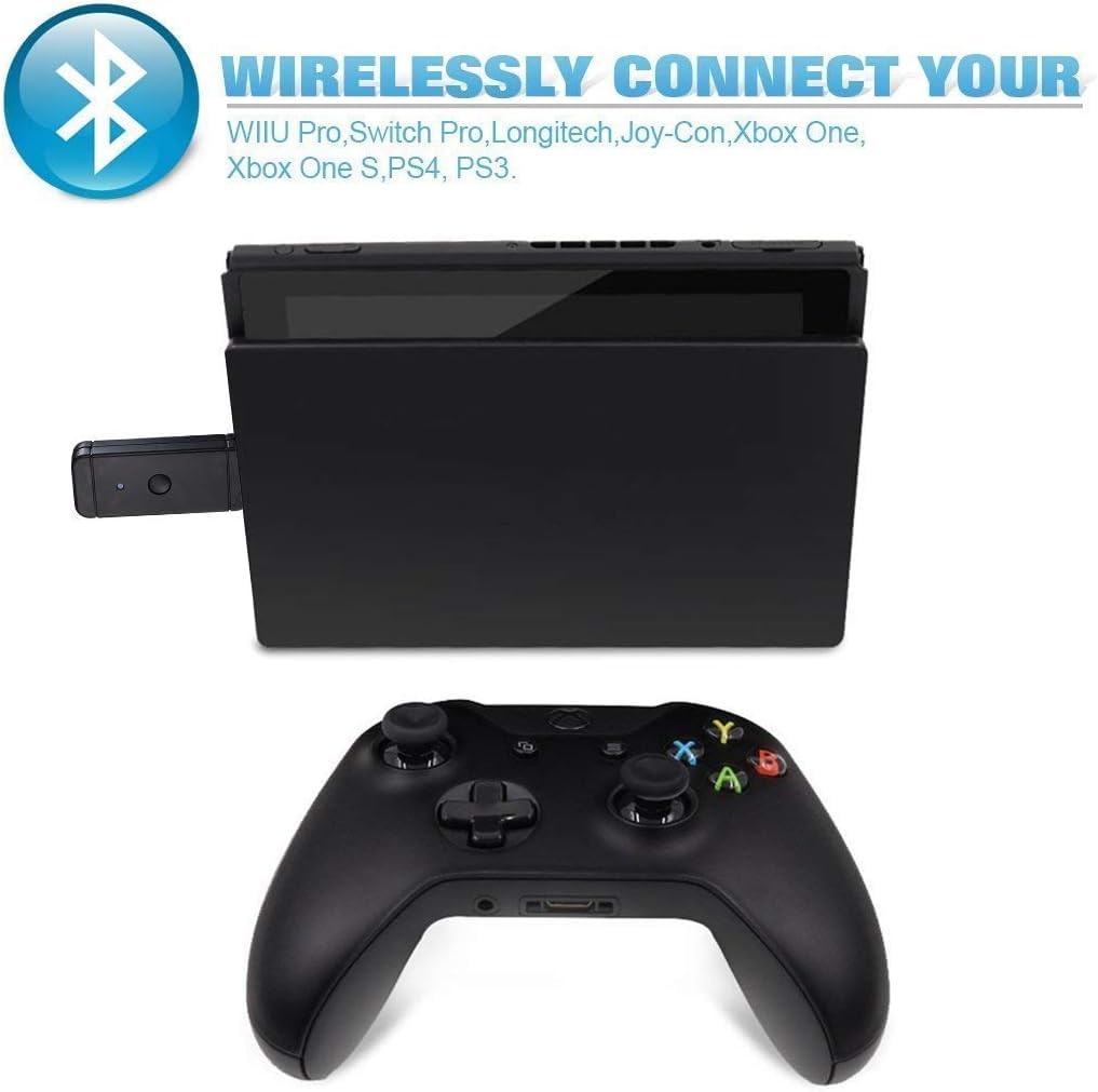 Bluetooth Wireless Controller Adapter für NS Switch PS3 PS4 PS5 Xbox Converter Empfänger Windows PC