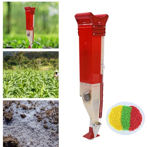 Aplicador manual ajustable de fertilizante miniatura 7