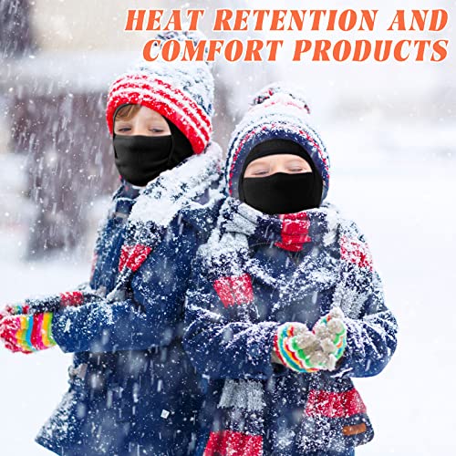 6 Pcs Kids Balaclava Windproof Ski Mask Winter Hats for Kids Thermal Nylon Face Warmer for Cold Weather Boys and Girls4