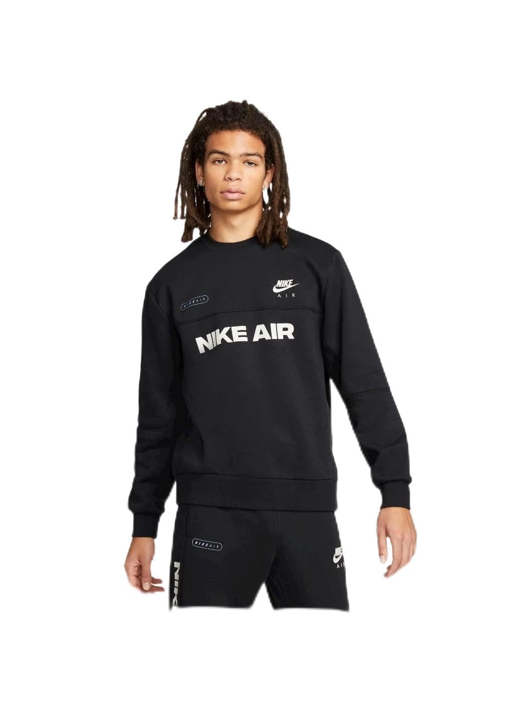 Nike - Air - DM5207 - Men's Sweatshirt, Black, XL