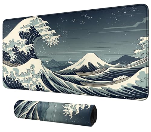 Image of Card Mat for MTG & TCG Playmat,Blue Waves