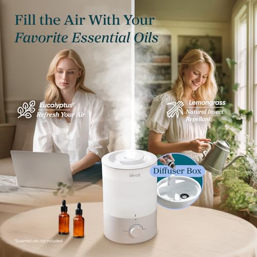 LEVOIT Humidifiers for Bedroom, Quiet (3L Water Tank) Dual 150 の商品画像 3