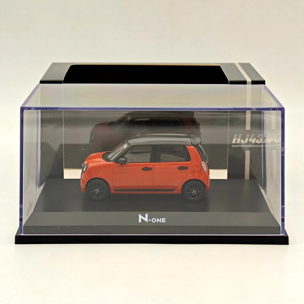 1/43 ホンダ N-ONE RS(サンセットオレンジII) HJ432001P Amazon | HJ43 1/43 ホンダ N-ONE RS サンセットオレンジII 完成