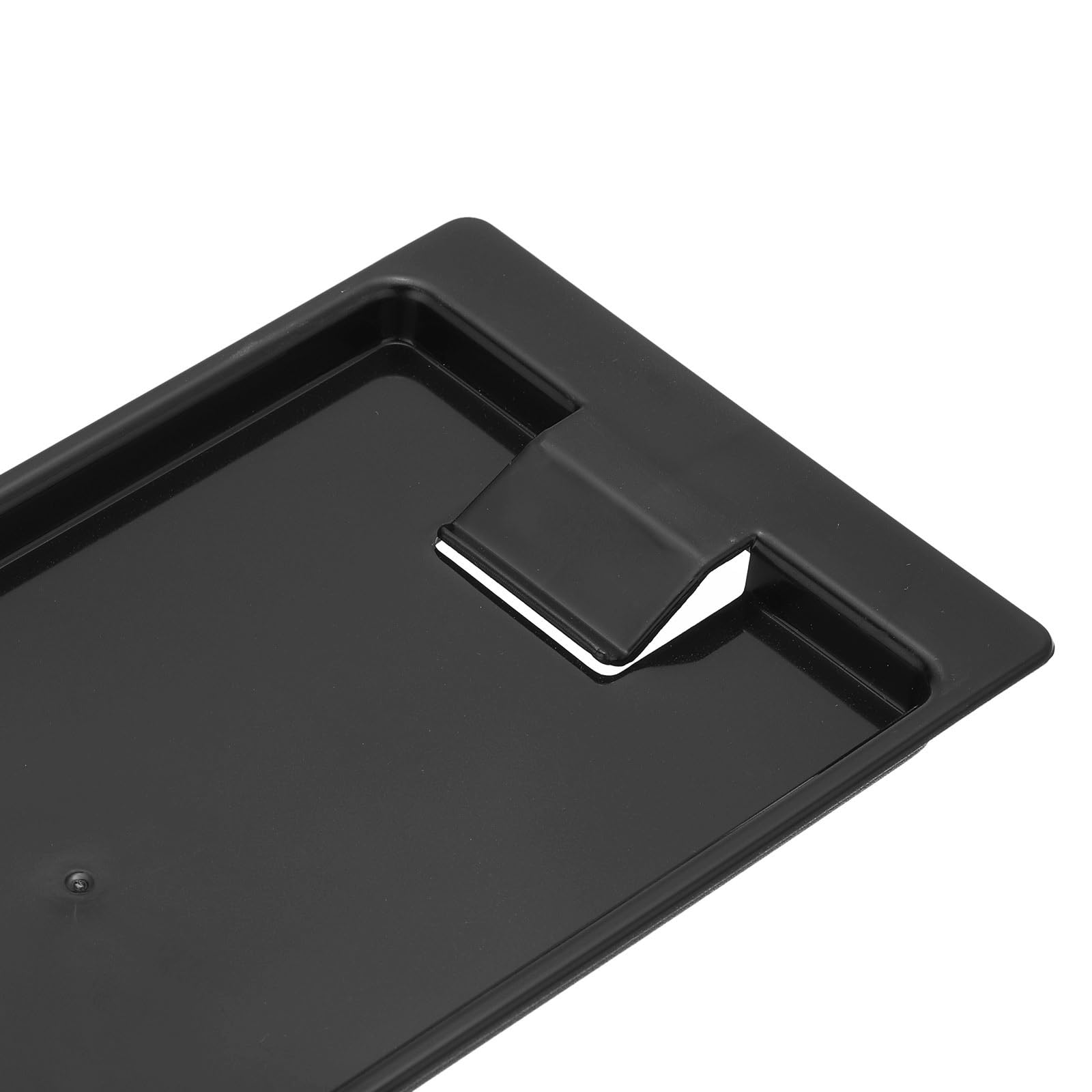 PATIKIL Controlla Supporti 20pz Nero Plastica Suggerimento Vassoi Ristorante Controlla Presentatori Ospite Ricevuta Supporto Vassoio per Bar Hotel Catering Affari Contante 8.2 X 3.9 X 0.4"