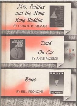Hardcover Mrs. Pollifax and the Hong Kong Buddha/Dead on Cue/Bones Book