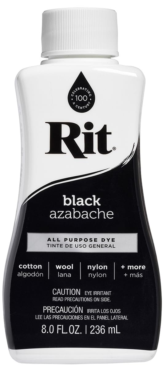 Rit All Purpose Liquid Dye Black 236ml