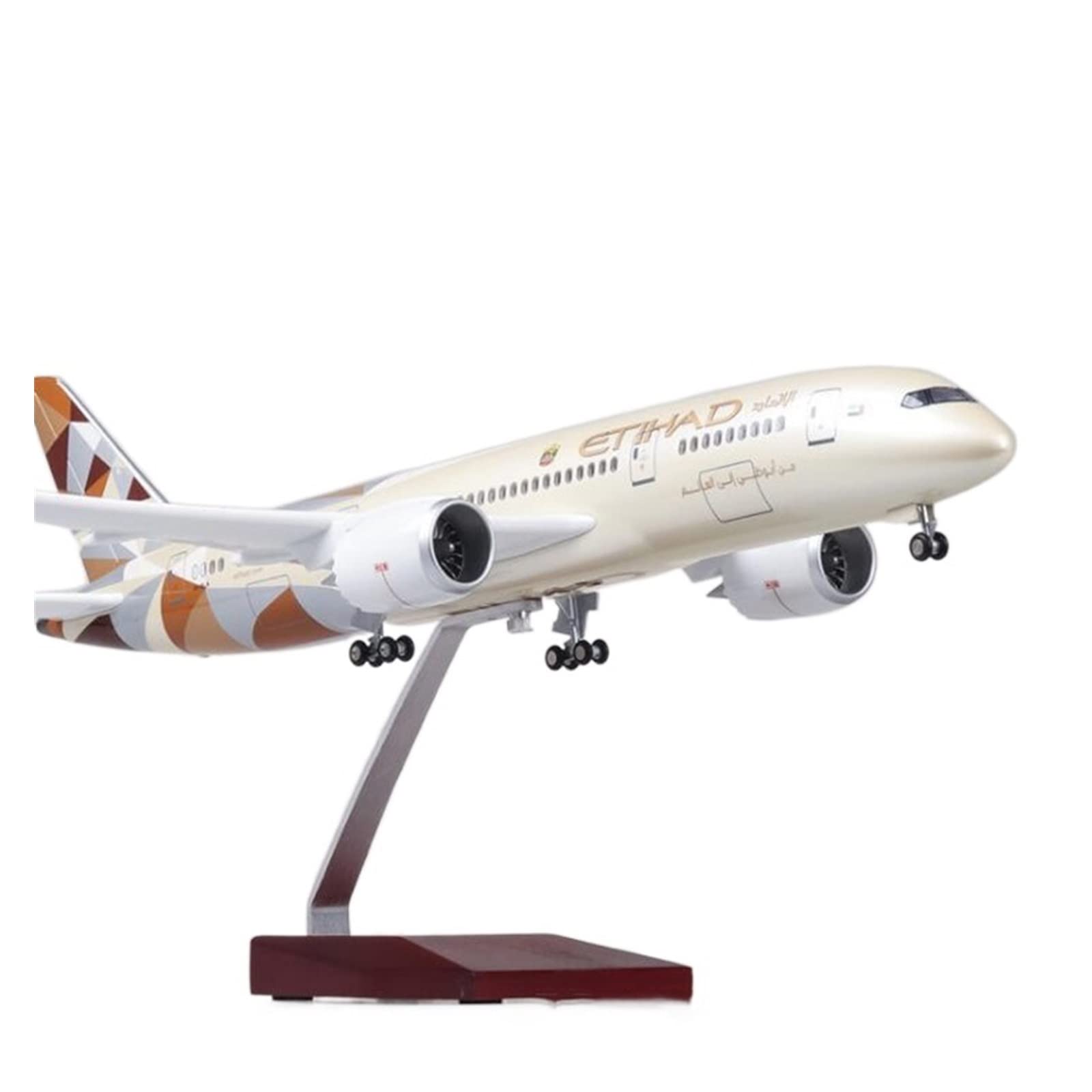 Boeing B787 modelo estático escala 1:130 para evitar cables en maquetas 8
