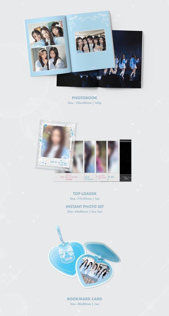 Amazon.com: 2025 Illit : After the Glitter Day Photobook + Extra