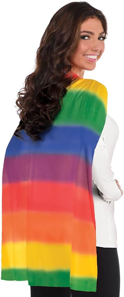 Red Cape Costumes for Kids and Adults - One Size Fits Most (1 Count) - Great For Party Dress-Up - Superhero & Halloween Capes