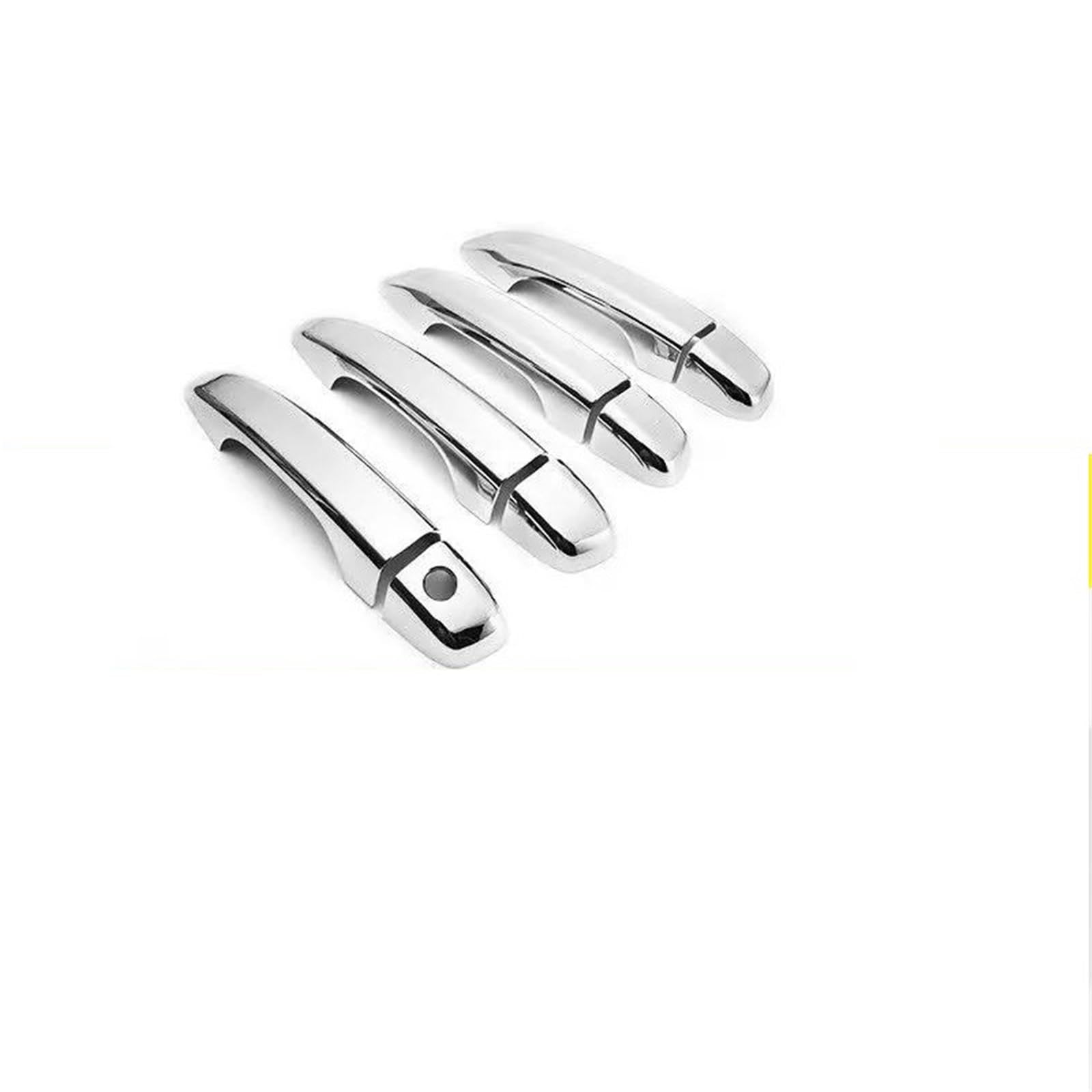 Csspdm Style3 Carbon Fiber Chrome Car Side Door Handle Decor Cover Trim For Accord 2018 2019 2020 2021 Styling Accessories(Style3)