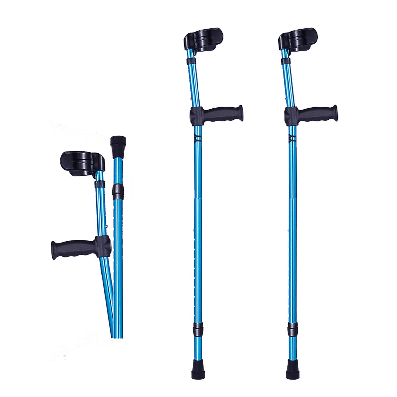 Buy Kfaifa Adjustable Crutches, Aluminum Forearm Crutches, Lightweight