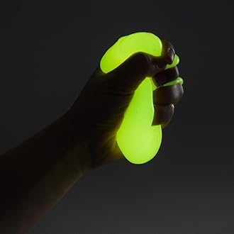 15 Pack Glow in The Dark Slime, Crystal Galaxy Slime, Including Blue, Pink, Yellow, Orange etc, Party Favors, Soft and Non-Sticky, for Educational Stress Relief Toys for Girls Boys