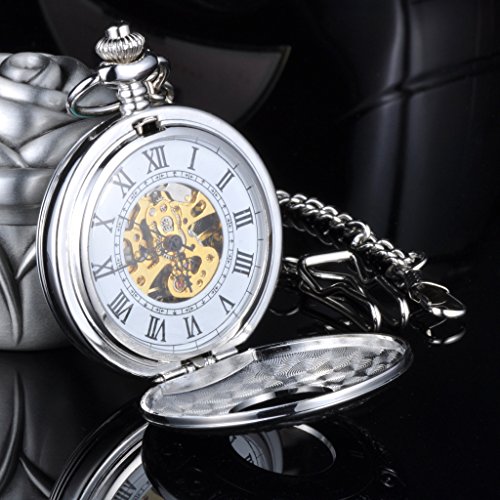 Infinite U, grande orologio meccanico da taschino