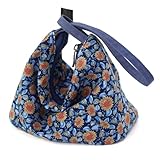 BBORGDC Original Design Soft Cotton Clutch Bag with Wrist Strap - Large Capacity Wristlet Wallet & Zipper Pouch, Comfortable Handbag for Travel, Vacation, and Everyday Use, Purses for Women Clearance