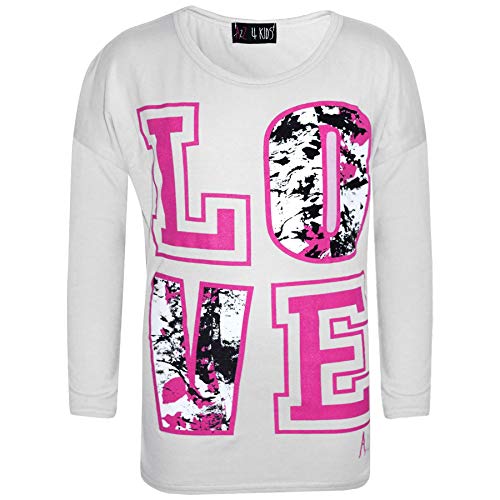 Image of A2Z 4 Kids Girls Love Crop Top T-Shirt And Splash Fashion Leggings Girls Pants Kids Outfit Sets Age 5-14 Years