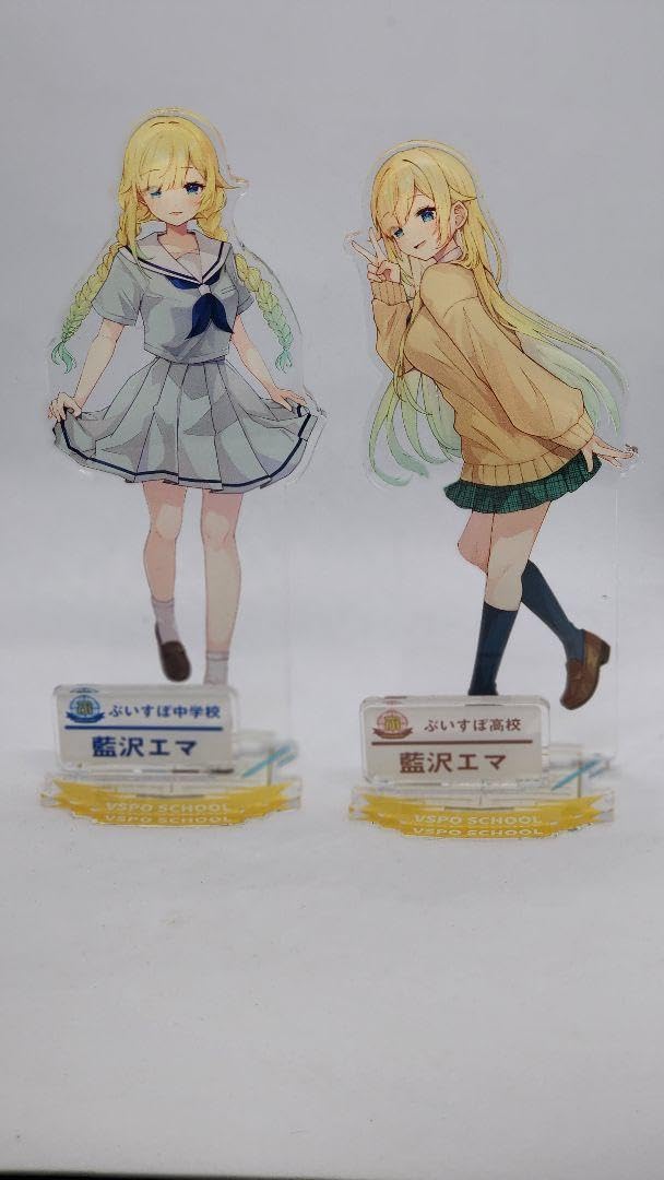 台座花形 ぶいすぽっ！ アクリルスタンド 藍沢エマ 台座花形 ぶいすぽっ！ アクリルスタンド 藍沢エマ