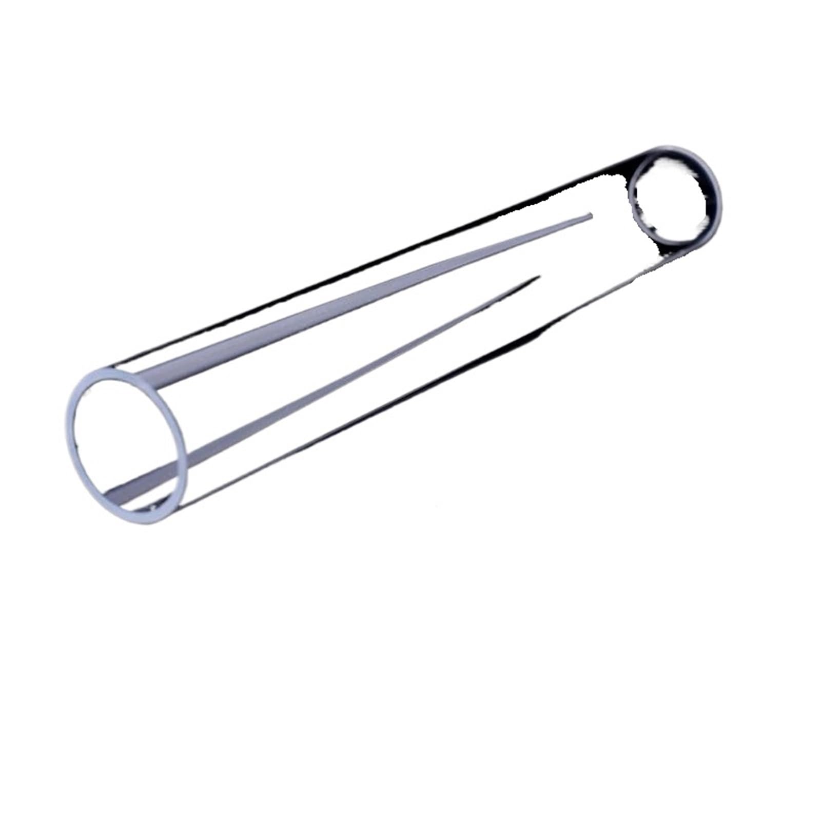 Vidrio de cuarzo transparente del horno de tubo de 1200 grados(OD50xT3xL450 xID44)