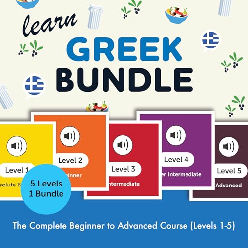 Learn Greek Bundle: The Complete Beginner to Advanced Course (Levels 1-5) by Innovative Language Learning LLC episode artwork